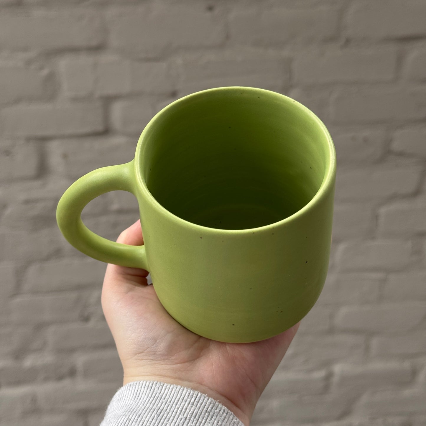 Green Satin Feel Mug