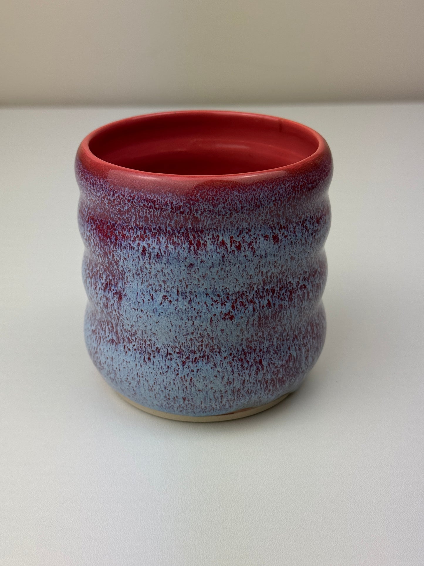 Pink & Blue Wavy Cup / Tumbler