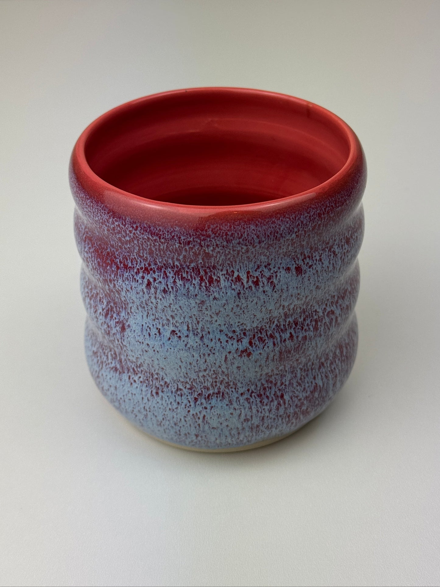 Pink & Blue Wavy Cup / Tumbler