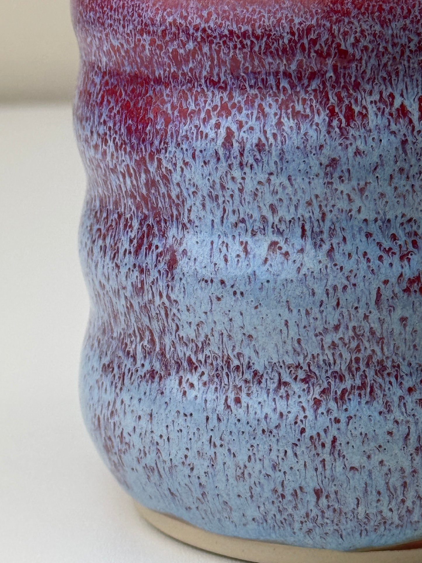 Pink & Blue Wavy Cup / Tumbler