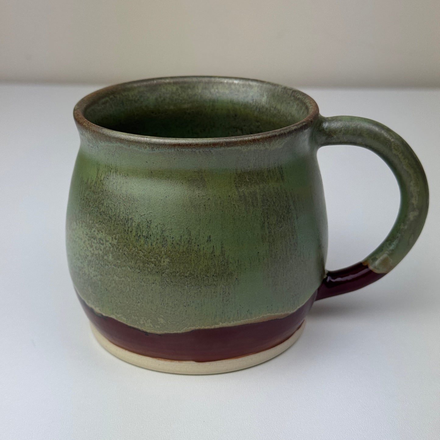 Moss covered Garnet mug