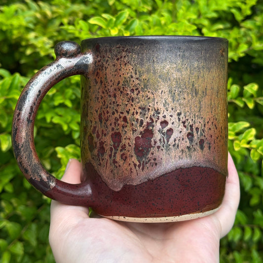 Gilttering Fire and Brimstone Mug