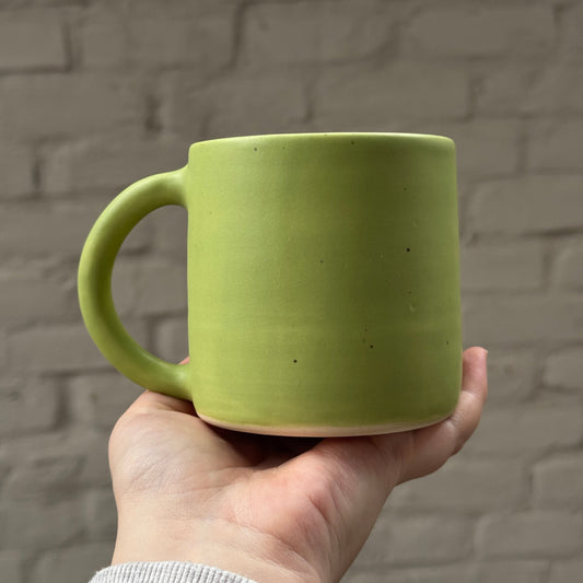 Green Satin Feel Mug