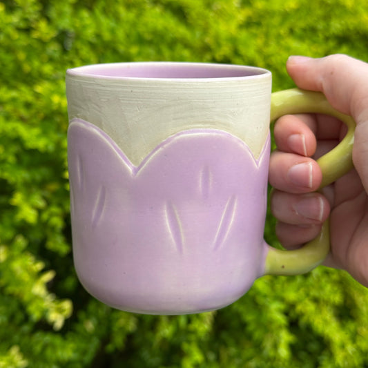 Purple Bloom Mug