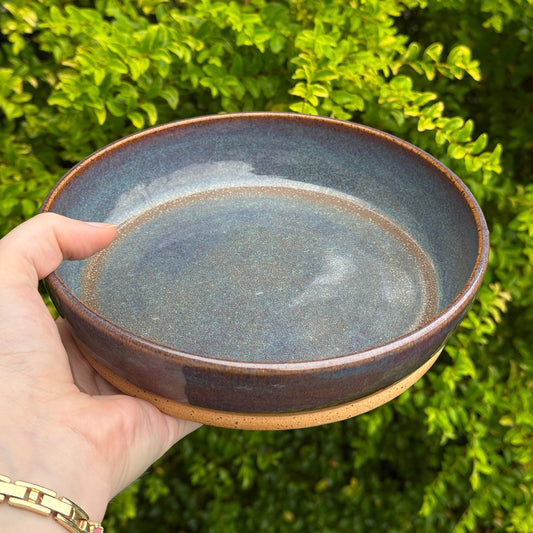 Blue Pasta Bowl