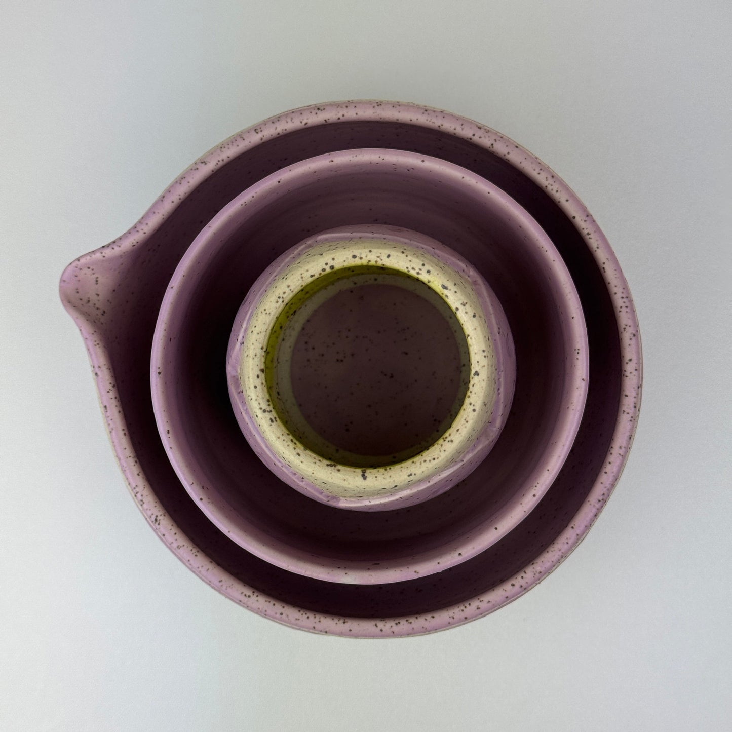 Speckled Purple Bloom Cup / Tumbler