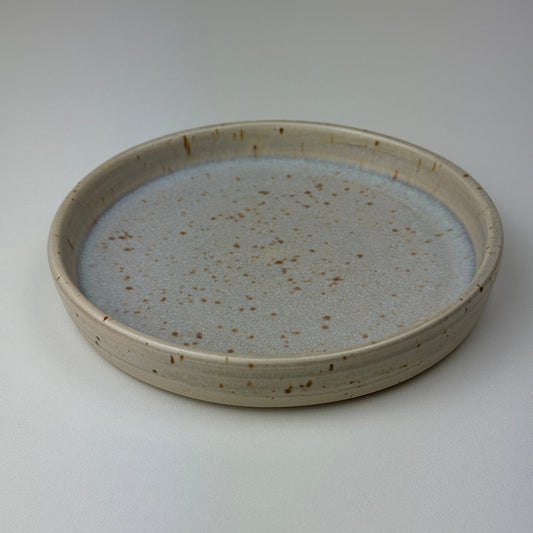 Speckled Silver Starlight Small Plate