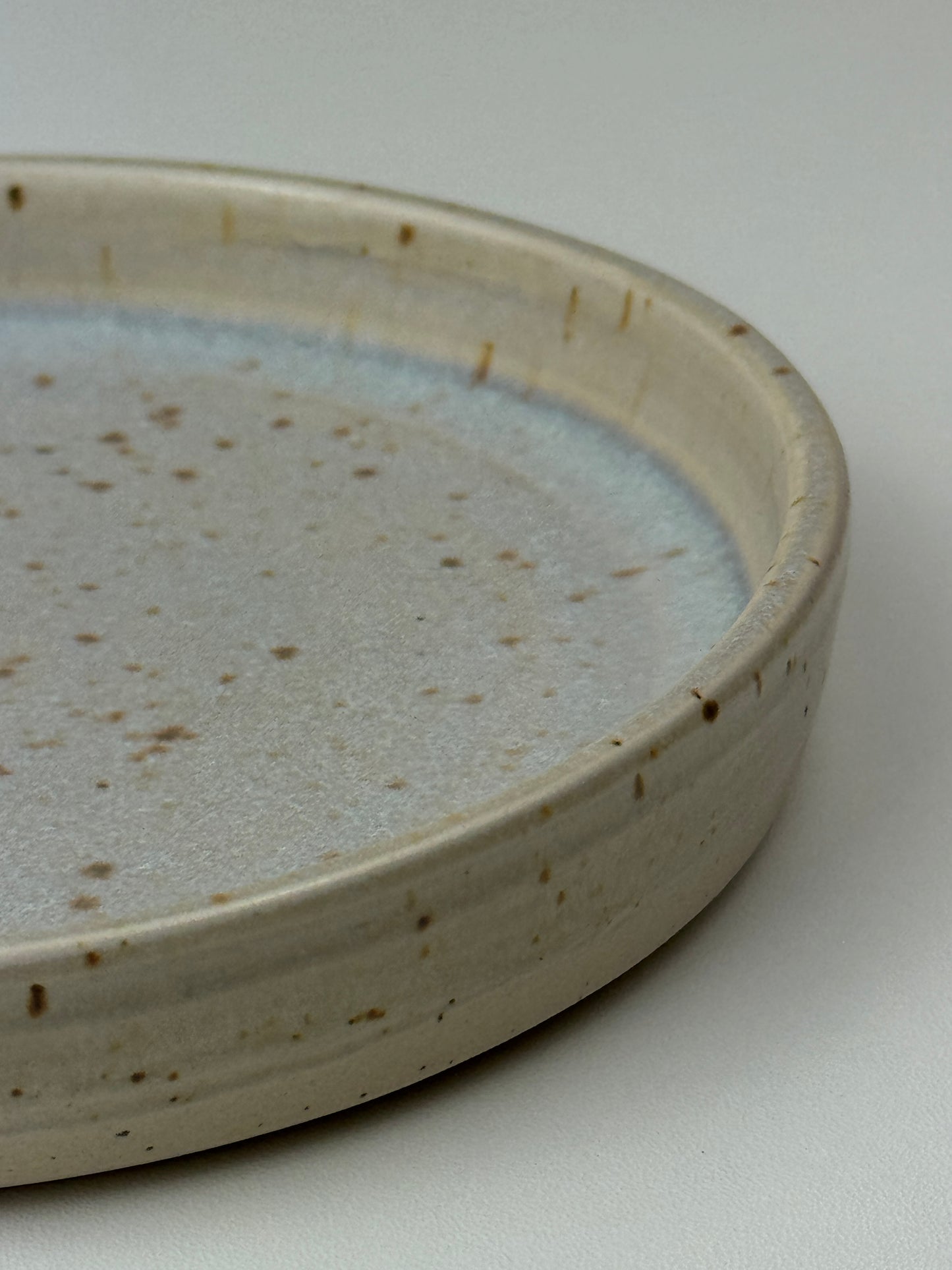 Speckled Silver Starlight Small Plate